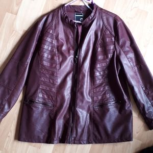 Leather jacket